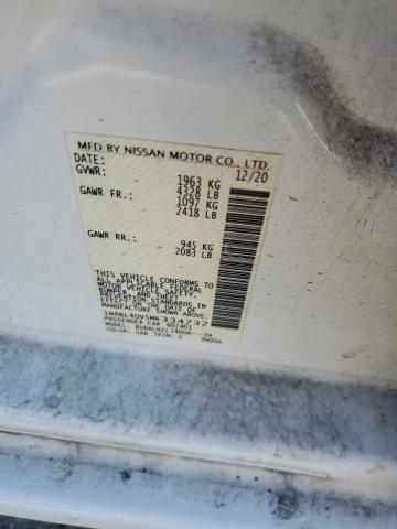 1N4BL4DV5MN334732 - 2021 NISSAN ALTIMA SV WHITE photo 12