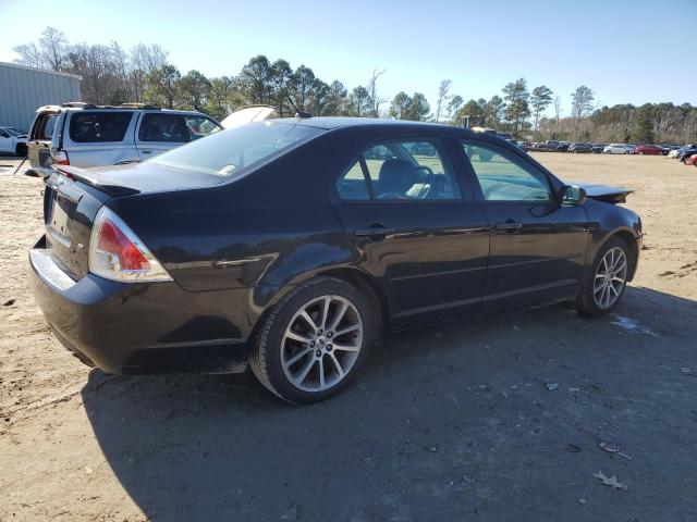 3FAHP07Z78R117482 - 2008 FORD FUSION SE BLACK photo 3