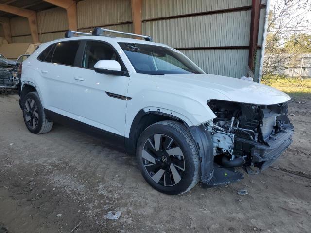 1V2JE2CA5RC214367 - 2024 VOLKSWAGEN ATLAS CROS SE WHITE photo 4