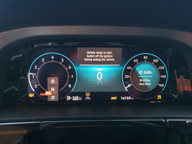 1V2JE2CA5RC214367 - 2024 VOLKSWAGEN ATLAS CROS SE WHITE photo 9