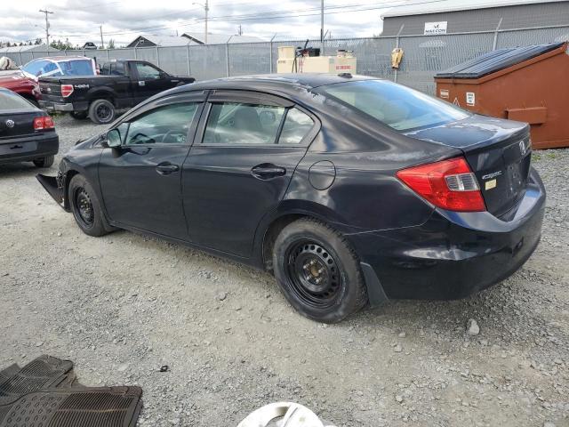 2HGFB2F98CH007690 - 2012 HONDA CIVIC EXL 黑色 照片 2