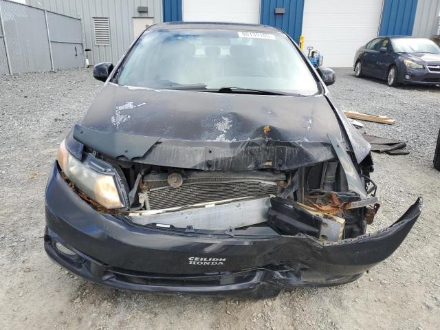 2HGFB2F98CH007690 - 2012 HONDA CIVIC EXL 黑色 照片 5