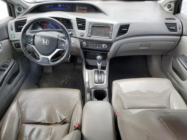 2HGFB2F98CH007690 - 2012 HONDA CIVIC EXL 黑色 照片 8
