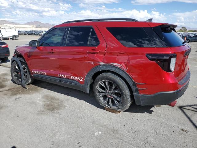 1FMSK7DHXLGC99399 - 2020 FORD EXPLORER XLT წითელი ფოტო 2