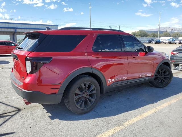 1FMSK7DHXLGC99399 - 2020 FORD EXPLORER XLT წითელი ფოტო 3