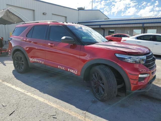 1FMSK7DHXLGC99399 - 2020 FORD EXPLORER XLT წითელი ფოტო 4