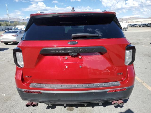 1FMSK7DHXLGC99399 - 2020 FORD EXPLORER XLT წითელი ფოტო 6