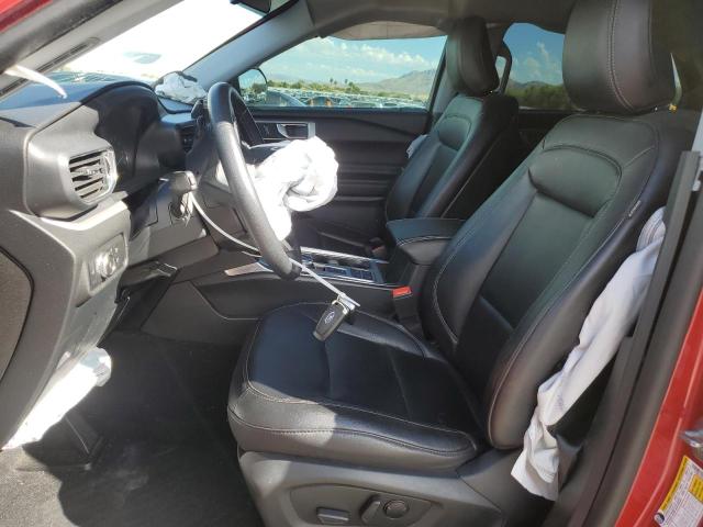 1FMSK7DHXLGC99399 - 2020 FORD EXPLORER XLT წითელი ფოტო 7