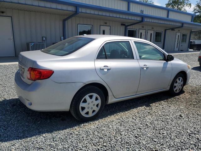 2T1BU40E59C082486 - 2009 TOYOTA COROLLA BASE SILVER photo 3