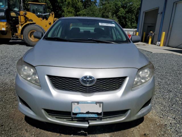 2T1BU40E59C082486 - 2009 TOYOTA COROLLA BASE SILVER photo 5