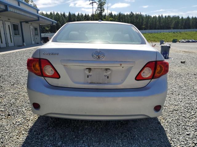 2T1BU40E59C082486 - 2009 TOYOTA COROLLA BASE SILVER photo 6
