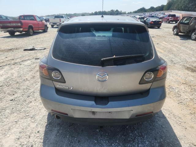 JM1BK343951250055 - 2005 MAZDA 3 HATCHBACK GRAY photo 6