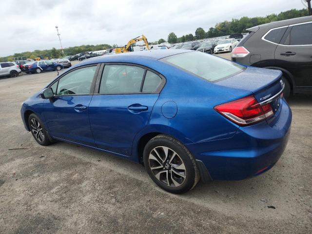 2HGFB2F81EH526414 - 2014 HONDA CIVIC EX BLUE photo 2