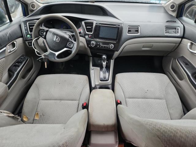 2HGFB2F81EH526414 - 2014 HONDA CIVIC EX BLUE photo 8