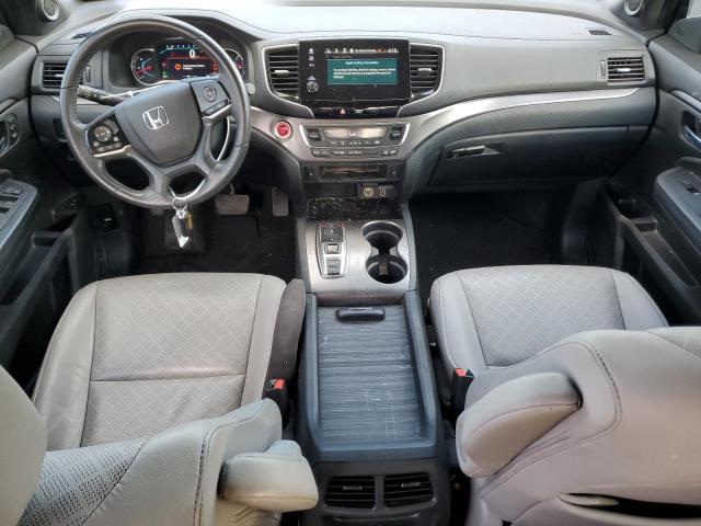 5FNYF7H58MB005058 - 2021 HONDA PASSPORT EXL BLUE photo 8