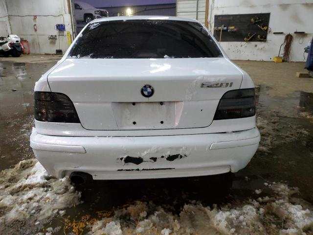 WBADN63451GM73774 - 2001 BMW 540 I AUTOMATIC WHITE photo 6