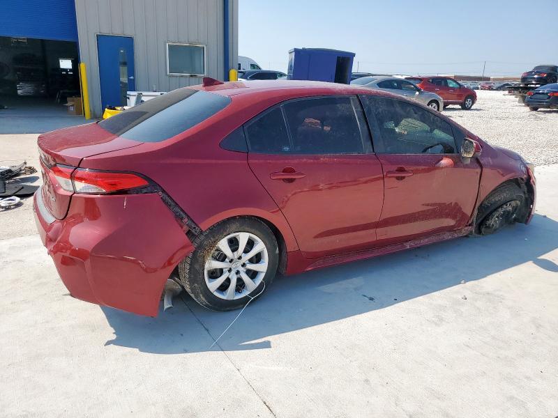 5YFB4MDE3PP037201 - 2023 TOYOTA COROLLA LE 勃艮第红 照片 3