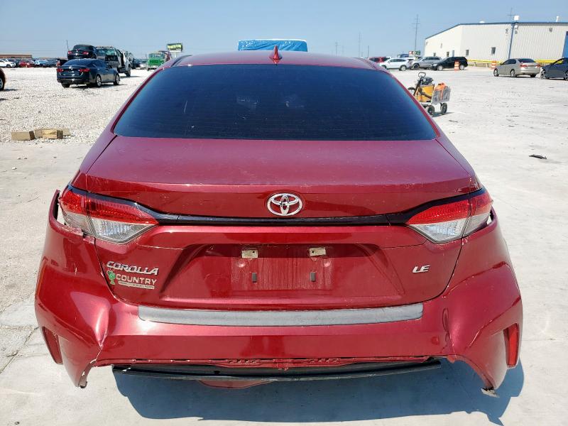 5YFB4MDE3PP037201 - 2023 TOYOTA COROLLA LE 勃艮第红 照片 6