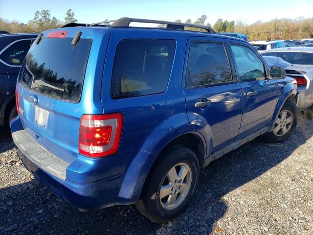 1FMCU0C74CKA59874 - 2012 FORD ESCAPE XLS BLUE photo 3