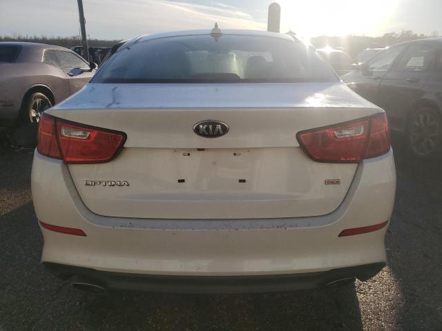 KNAGM4A70F5645715 - 2015 KIA OPTIMA LX WHITE photo 6