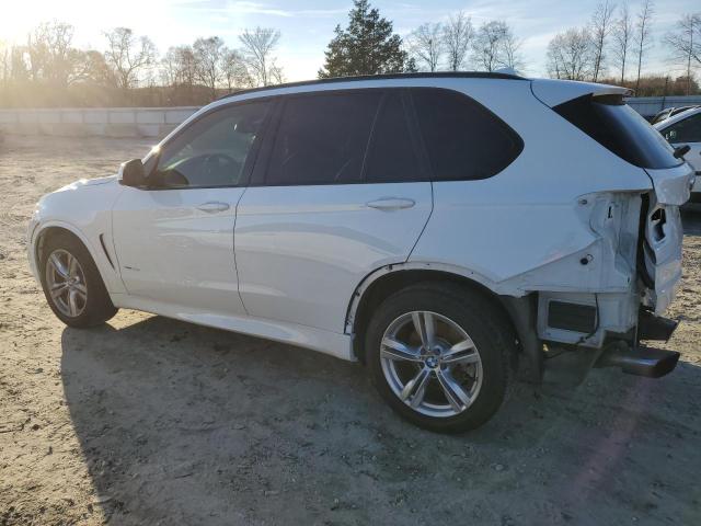 5UXKR6C53F0J74502 - 2015 BMW X5 XDRIVE50I WHITE photo 2