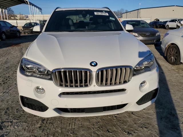 5UXKR6C53F0J74502 - 2015 BMW X5 XDRIVE50I WHITE photo 5