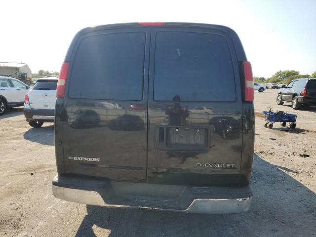 1GBFG15T151208182 - 2005 CHEVROLET EXPRESS G1 BLACK photo 6