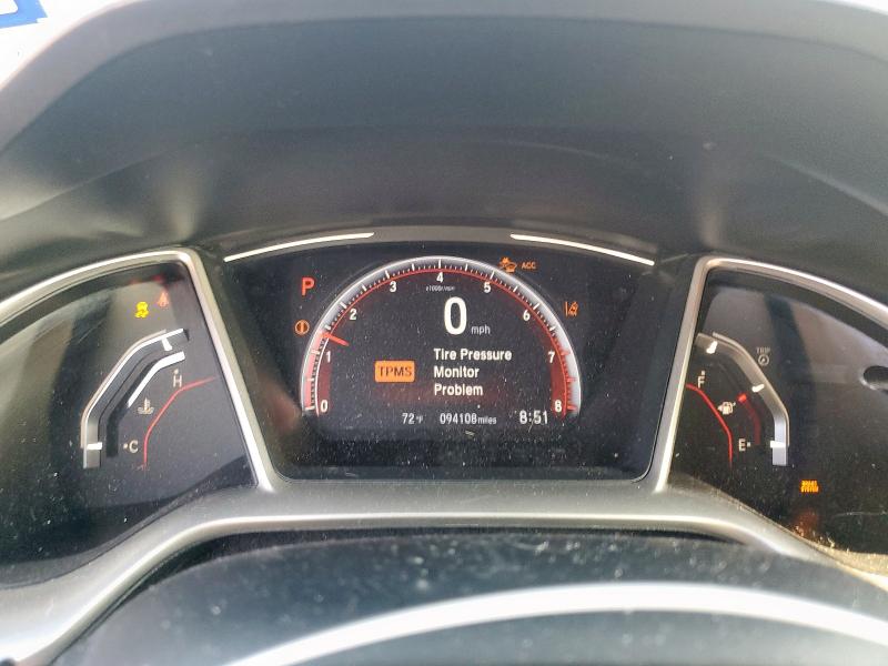 19XFC2F89LE014128 - 2020 HONDA CIVIC SPORT BLUE photo 9