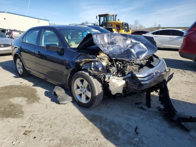 3FAHP07Z88R256746 - 2008 FORD FUSION SE BLACK photo 4