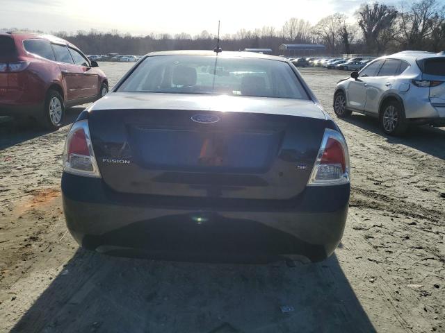 3FAHP07Z88R256746 - 2008 FORD FUSION SE BLACK photo 6