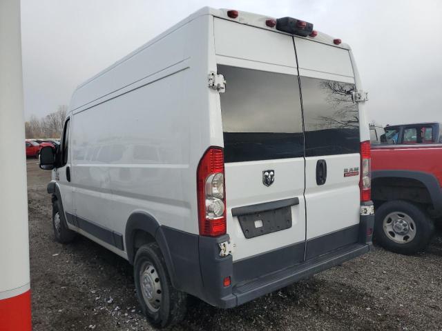 3C6TRVCG8JE104485 - 2018 RAM PROMASTER 2500 HIGH WHITE photo 2