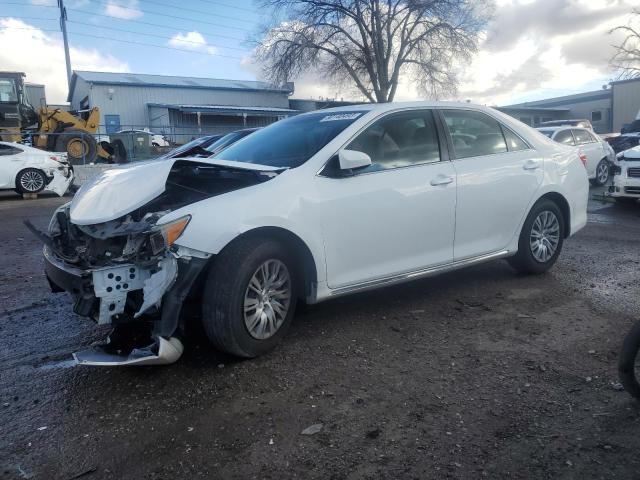 4T4BF1FK0DR275860 - 2013 TOYOTA CAMRY L WHITE photo 1