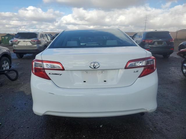 4T4BF1FK0DR275860 - 2013 TOYOTA CAMRY L WHITE photo 6