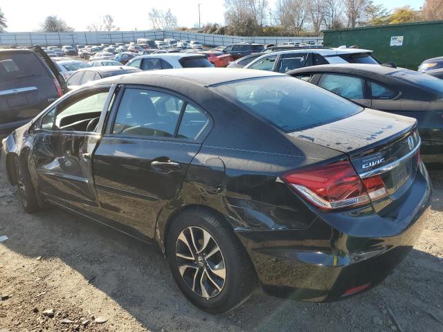 2HGFB2F81EH530298 - 2014 HONDA CIVIC EX BLACK photo 2