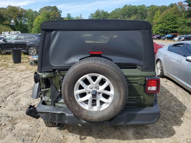 1C4HJXDN2PW617969 - 2023 JEEP WRANGLER SPORT მწვანე ფოტო 6