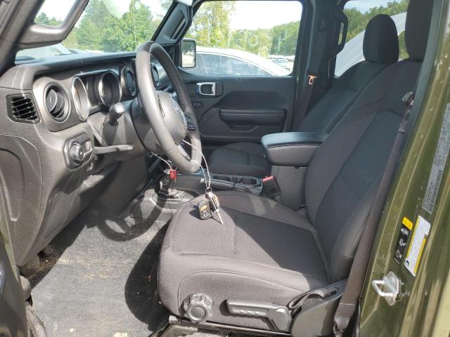 1C4HJXDN2PW617969 - 2023 JEEP WRANGLER SPORT მწვანე ფოტო 7