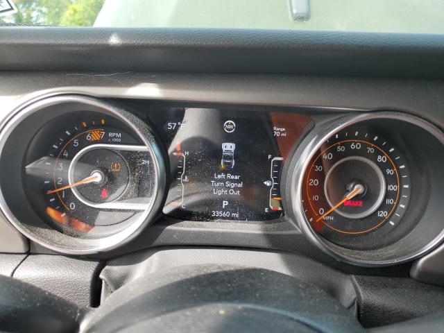 1C4HJXDN2PW617969 - 2023 JEEP WRANGLER SPORT მწვანე ფოტო 9