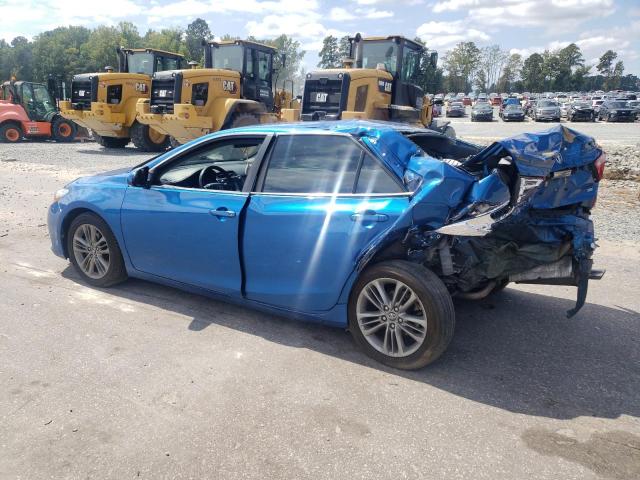 4T1BF1FK6HU726368 - 2017 TOYOTA CAMRY LE BLUE photo 2