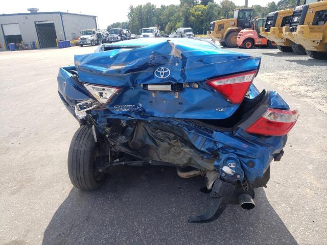 4T1BF1FK6HU726368 - 2017 TOYOTA CAMRY LE BLUE photo 6