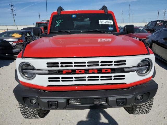 1FMEE4DP7PLA40747 - 2023 FORD BRONCO HERITAGE LIMITED RED photo 5