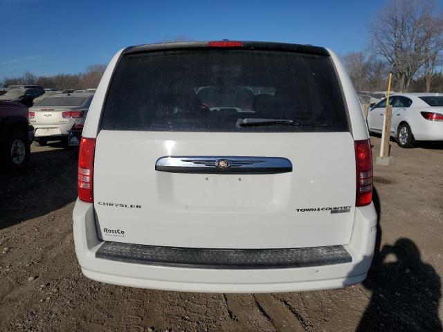 2A4RR5D14AR309534 - 2010 CHRYSLER TOWN & COU TOURING WHITE photo 6