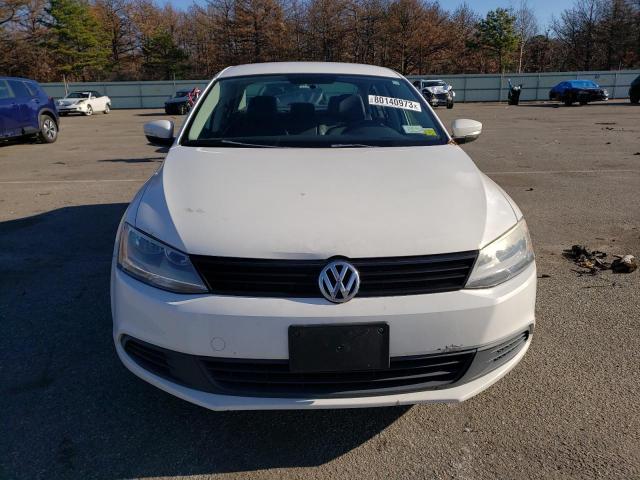 3VWDP7AJ3CM452763 - 2012 VOLKSWAGEN JETTA SE WHITE photo 5