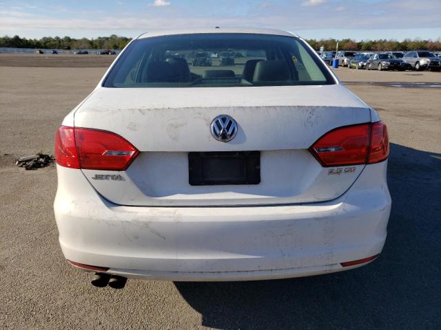 3VWDP7AJ3CM452763 - 2012 VOLKSWAGEN JETTA SE WHITE photo 6