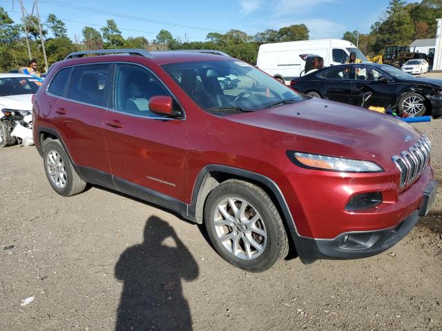 1C4PJLCS6EW320860 - 2014 JEEP CHEROKEE LATITUDE BURGUNDY photo 4