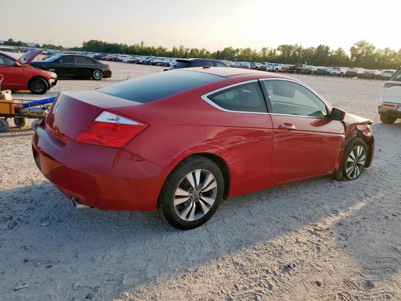 1HGCS12818A012083 - 2008 HONDA ACCORD EXL წითელი ფოტო 3