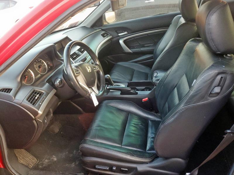 1HGCS12818A012083 - 2008 HONDA ACCORD EXL წითელი ფოტო 7