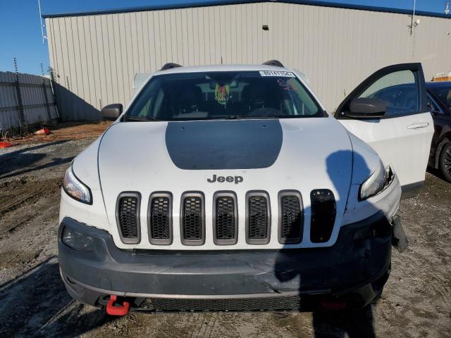 1C4PJMBS5GW203183 - 2016 JEEP CHEROKEE TRAILHAWK WHITE photo 5