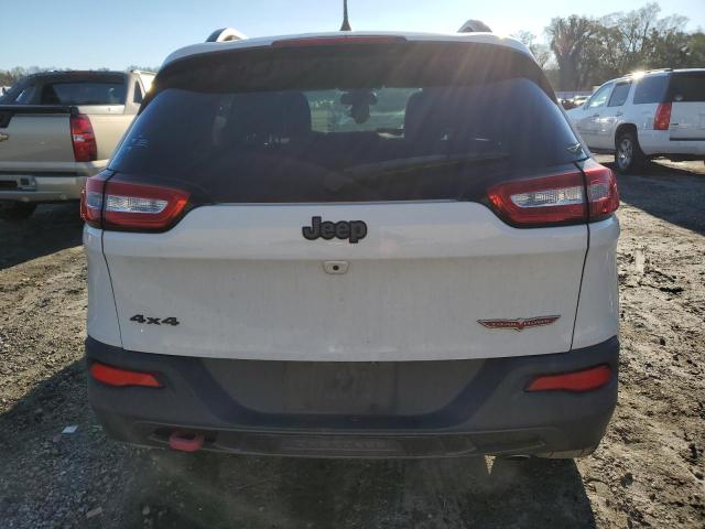 1C4PJMBS5GW203183 - 2016 JEEP CHEROKEE TRAILHAWK WHITE photo 6
