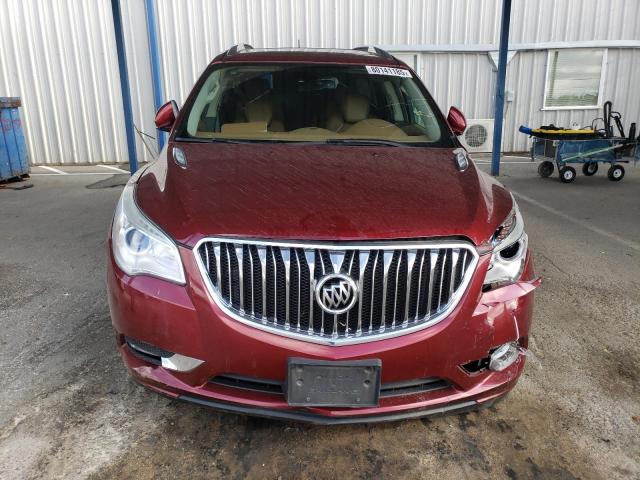 5GAKVBKD4FJ230831 - 2015 BUICK ENCLAVE 勃艮第红 照片 5