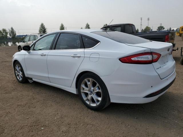 3FA6P0H72ER105188 - 2014 FORD FUSION SE WHITE photo 2